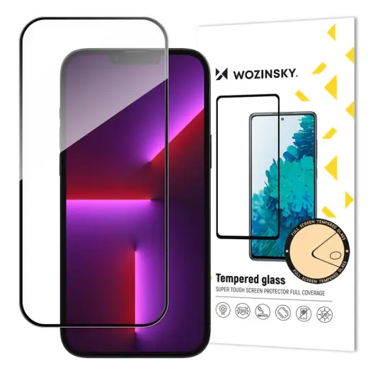 Wozinsky Full Glue aizsargstikls telefona ekrānam iPhone 16 Pro | iPhone 17
