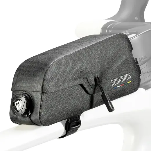 Rockbros AS-134 ROAD TO SKY waterproof bike frame bag 0.6 l - black