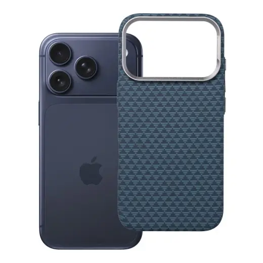 K-Look telefono dėklas su MagSafe palaikymu iPhone 17 Pro | iPhone 18 Pro mėlynas