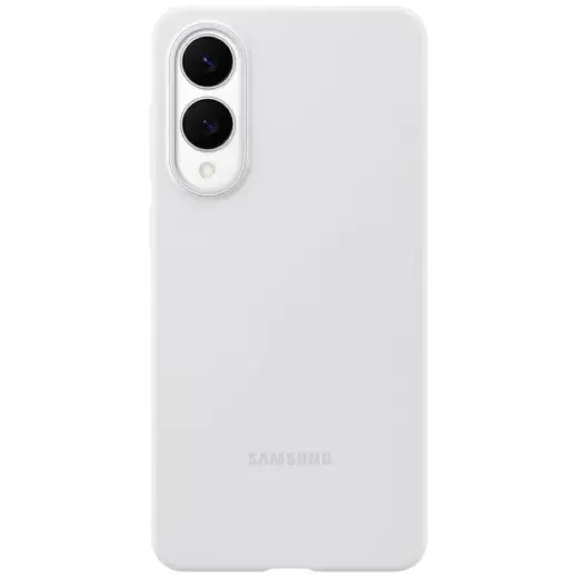 Samsung EF-PS937CJE Silikona telefona maciņš priekš Samsung Galaxy S25 Edge gaiši pelēks