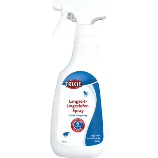 Priemonė nuo blusų, erkių - Trixie ilgalaikis parazitinių kenkėjų purškalas, 500 ml
