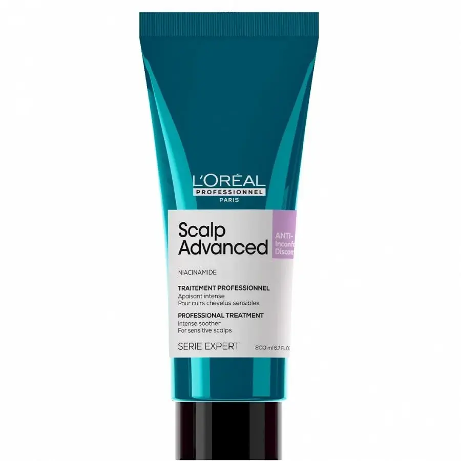 L'oreal Professionnel Serie Expert Scalp Advanced Anti-Discomfort Hair Treatment for Sensitive Scalps 200Ml in Clear