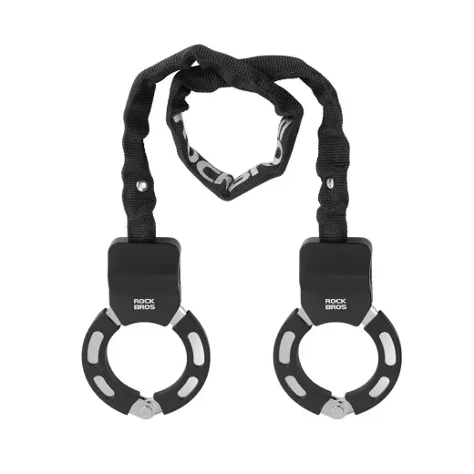 Rockbros 85922 Chain Lock for Scooters and Bikes - Black
