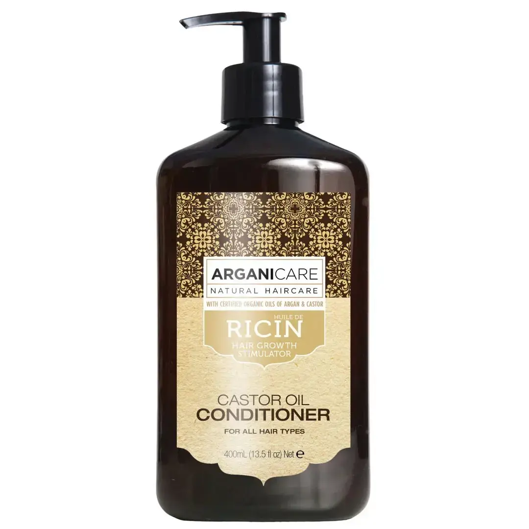 Arganicare, Ricin, Hair Conditioner, For Growth Stimulation, 400 ml