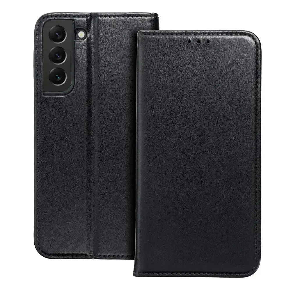 Smart Magneto knyginio tipo telefono dėklas Samsung Galaxy A57 (A576) juodas