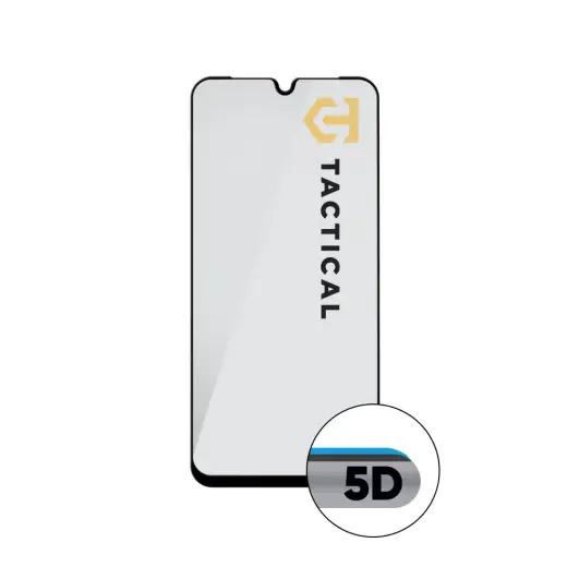 Tactical Glass Shield 5D grūdintas stiklas telefonui Samsung Galaxy A16 5G, juodas