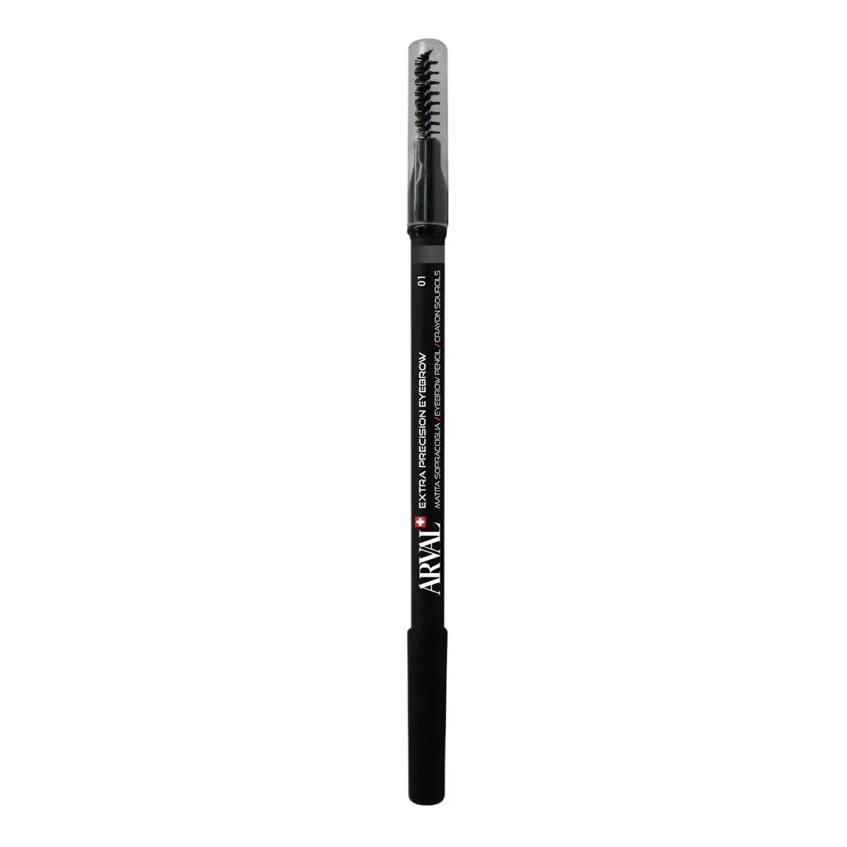 Arval, Matita Sopracciglia, Double-Ended, Eyebrow Cream Pencil, N1, Antracite, 1.19 g
