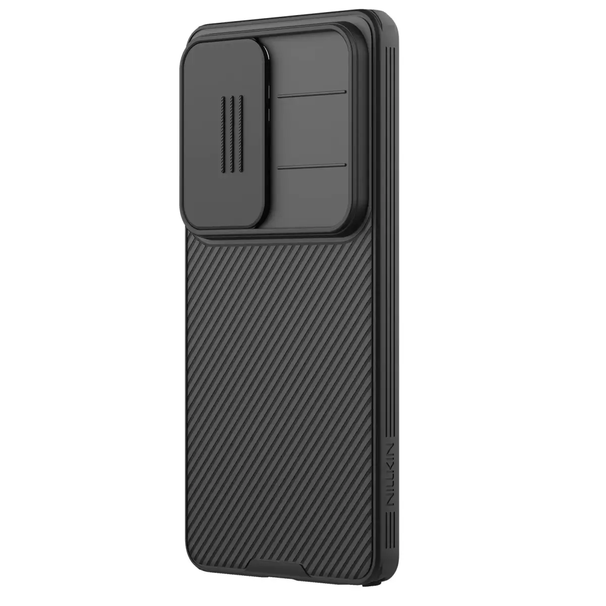 Nillkin CamShield PRO maciņš telefonam Samsung Galaxy S26 Ultra melns (ar kameras aizsargu)