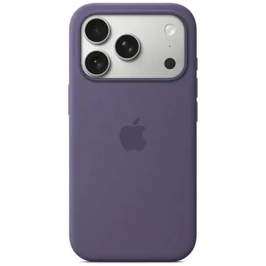 Apple MGFG4ZM/A Silicone maciņš ar MagSafe atbalstu telefonam iPhone 17 Pro violets