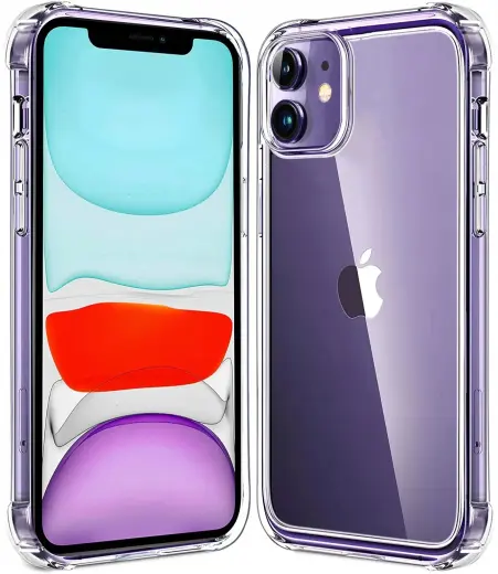 Fusion Anti Shock 1.5 mm telefoni ümbris iPhone 11 läbipaistev
