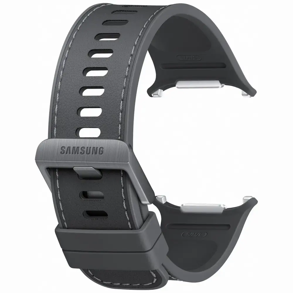 Samsung Peakform smartwatch strap for Galaxy Watch Ultra 2 | Artificial leather | black