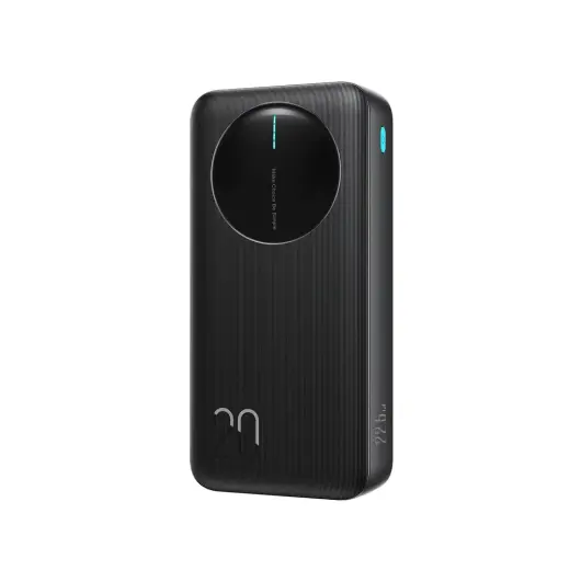Joyroom JR-PBF14 Pro ārējais akumulators (powerbank) | 20 000 mAh | 22.5W | USB-A, USB-C | LED ekrāns | melns