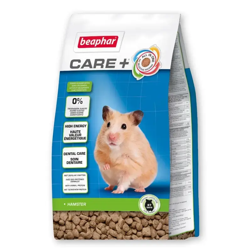 Kompleksā barība kāmjiem - Beaphar CARE+HAMSTER 700g