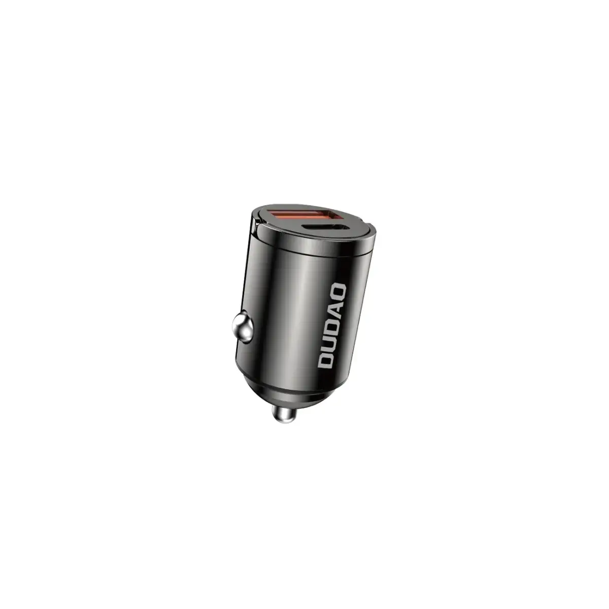 Dudao R3MAX automašīnas lādētājs | 48W | USB-A, USB-C | melns