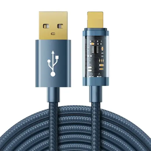 Joyroom S-UL012A20 datu pārraides un uzlādes vads | USB-A uz Lightning | 20W | 2m | zils