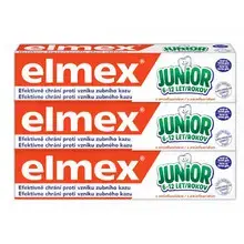 Elmex Junior Trio Toothpaste (3 pcs) - Children's toothpaste 75ml