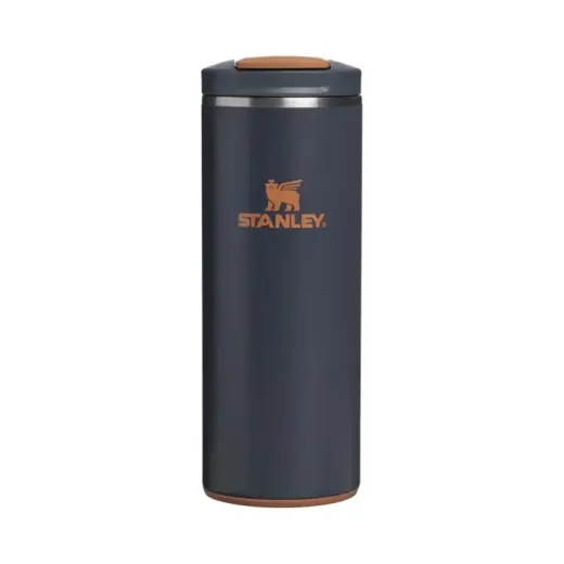 Termokrūze The Transit Fliptop Mug 0,35L zilganpelēka