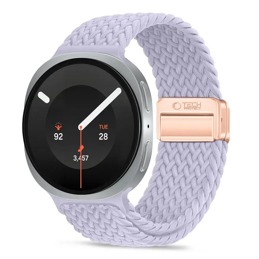Tech-Protect NylonMag viedpulksteņa siksniņa priekš Galaxy Watch 8/9/Classic (40/44/46 mm) | neilons | zila