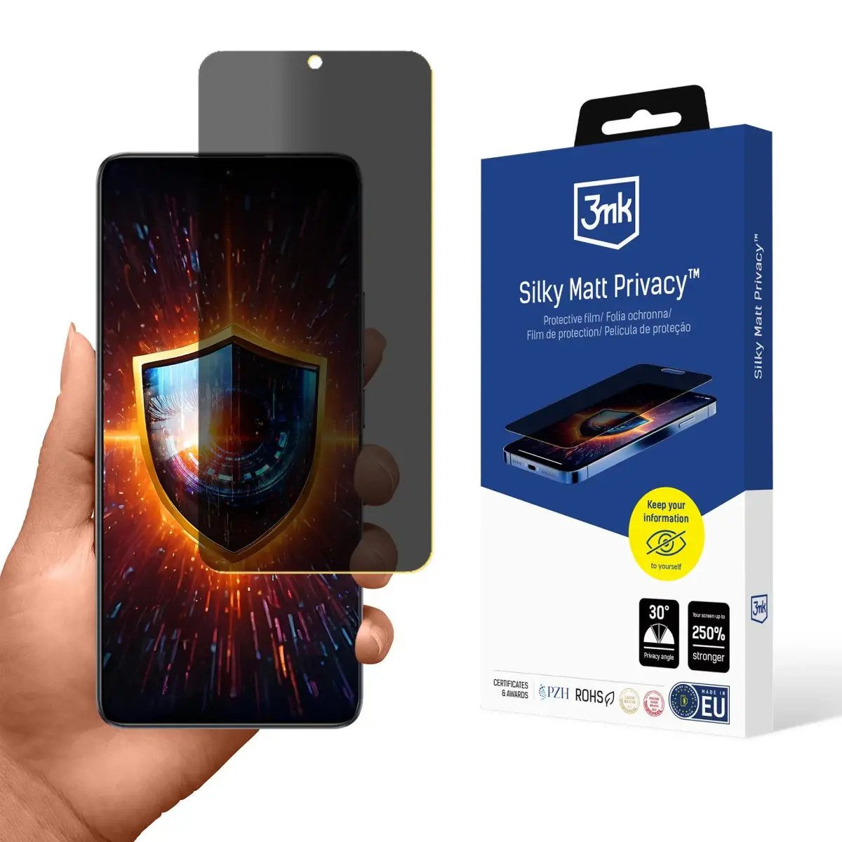 Poco F6 - 3mk Silky Matt Privacy