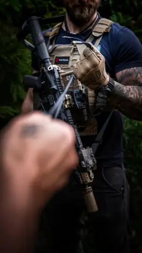 Tactical Fast Rope 2.0 datu pārraides un uzlādes vads | USB-C uz USB-C | 100W | 1m
