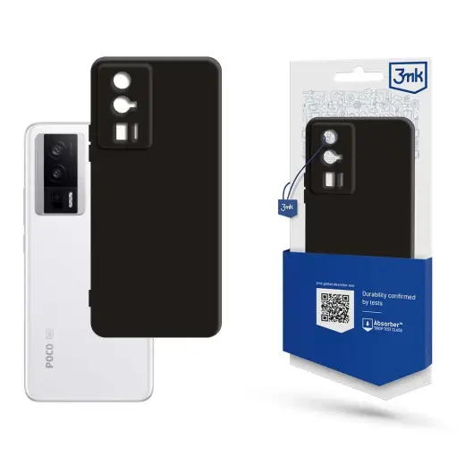 3MK Matt telefoni ümbris Poco F5 Pro must