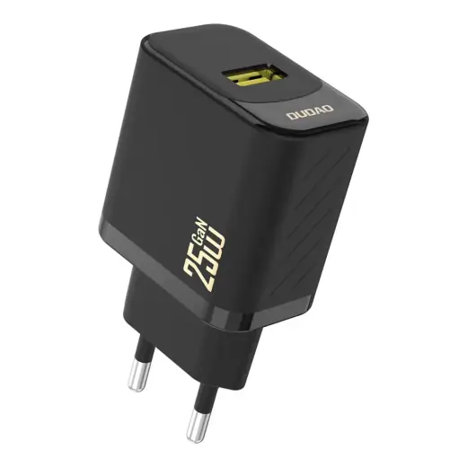 Dudao A27S laadija | 25W | GaN | USB-A | must