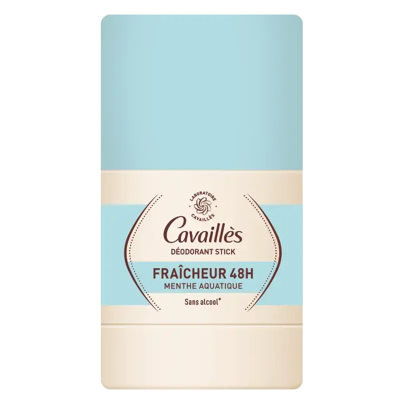 Roge Cavailles, Menthe Aquatique, 48h Protection, Deodorant Stick, Unisex, 50 ml