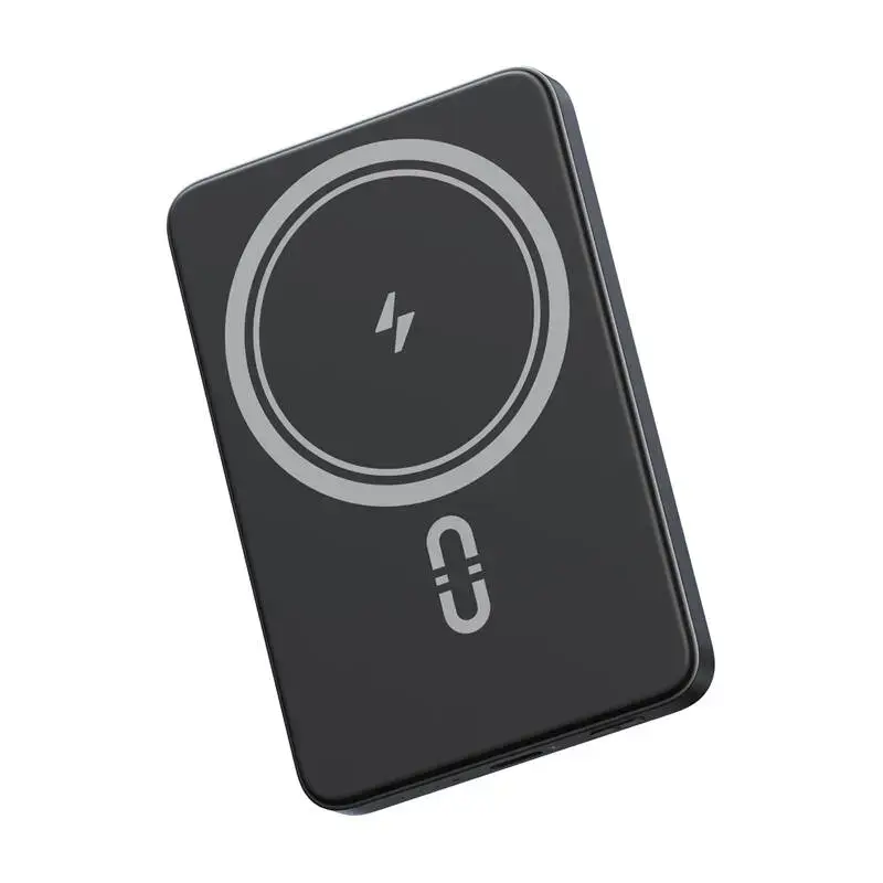 Romoss WSC05 ārējais akumulators (powerbank) | 5000 mAh | 20W | USB-C, MagSafe | melns