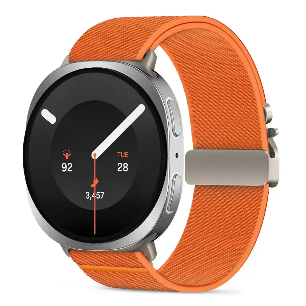Tech-Protect nutikella rihm Galaxy Watch 8/9/Classic (40/44/46 mm) jaoks | nailonist | oranž