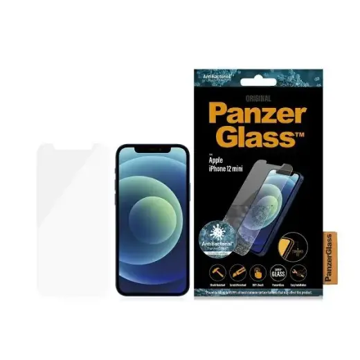 PanzerGlass Standard Super+ tempered glass for phone iPhone 12 Mini Antibacterial