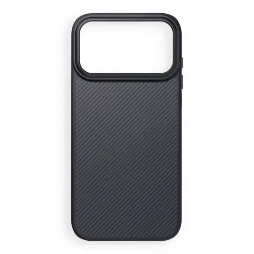 Carbon Elite Mag чехол с поддержкой MagSafe для телефона iPhone 17 Pro Max | iPhone 18 Pro Max чёрный