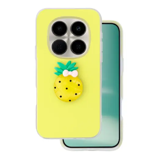 Fruit 2in1 case for Xiaomi Redmi Note 15 4G (EU) / 5G (EU) yellow