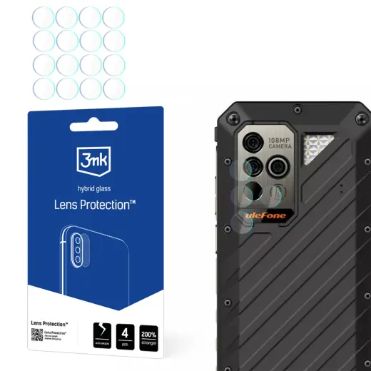 3mk Lens Protection camera lens protector for Ulefone Power Armor 18