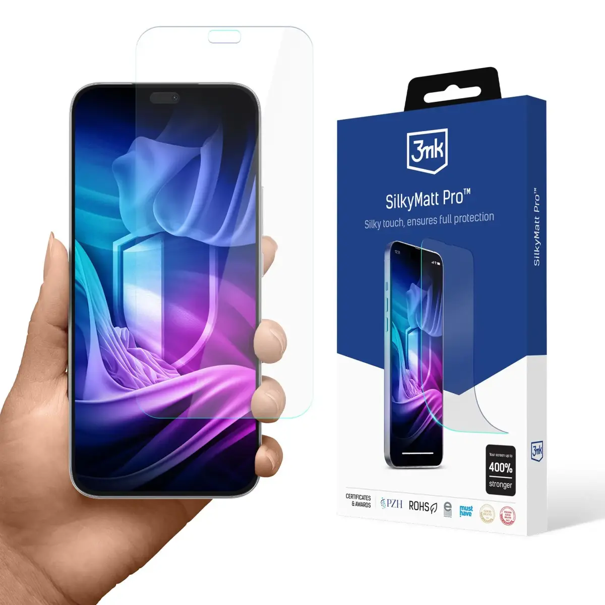 3mk Silky Matt Pro apsauginė plėvelė telefonui Honor 400 Lite