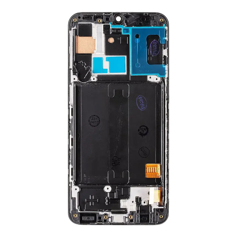 LCD display + Touch Unit + Front Cover for Samsung A405 Galaxy A40 Black (Incell)