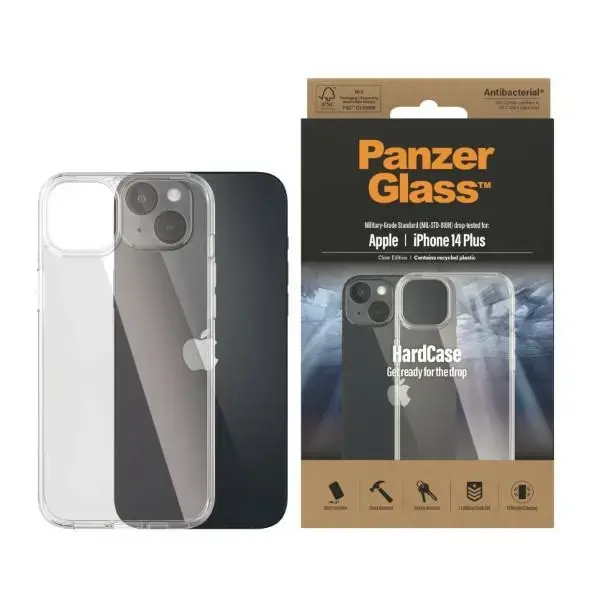 PanzerGlass HardCase чехол для телефона iPhone 14 Plus прозрачный