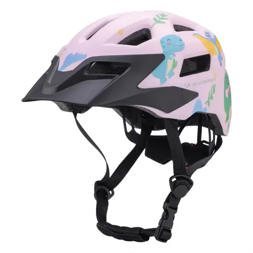 Wozinsky Children's MTB Bike Helmet with Detachable Visor XS - Pink
