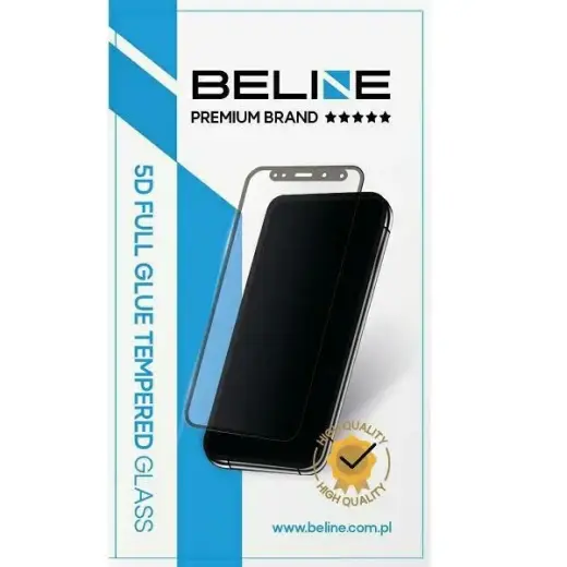 Beline 5D grūdintas apsauginis stiklas telefonui iPhone 17 Pro