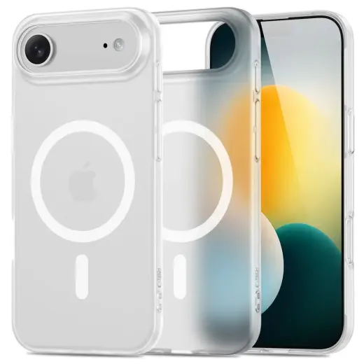 TECH-PROTECT MAGSLIM MAGSAFE maciņš ar MagSafe atbalstu telefonam iPhone 17 Air matte balts
