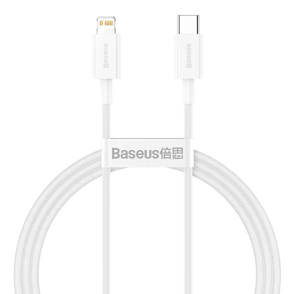 Baseus CATLYS-A02 data transfer and charging cable | USB-C to Lightning | 20W | 1m | white