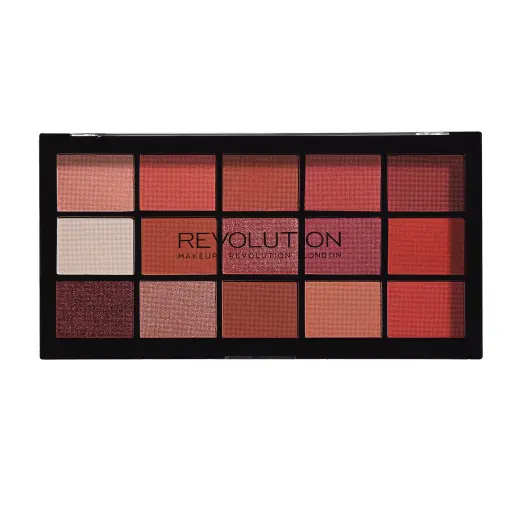 „Makeup Revolution“, „Reloaded Palette“, akių šešėlių paletė, „Newtrals“, 15 kartų, 1,1 g
