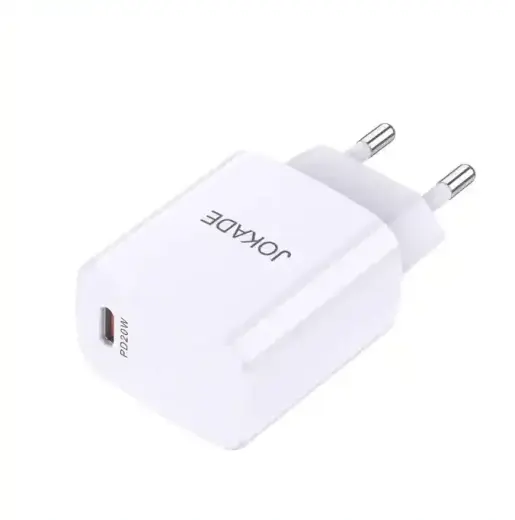 Jokade JB043 reisilaadija | 25W | PD | USB-C | valge