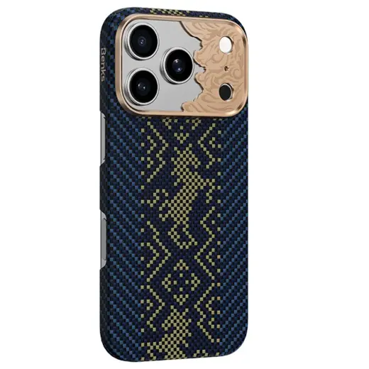 Benks Armor Air Knight Kevlar Metal Frame telefoni ümbris iPhone 18 Pro | iPhone 17 Pro sinine