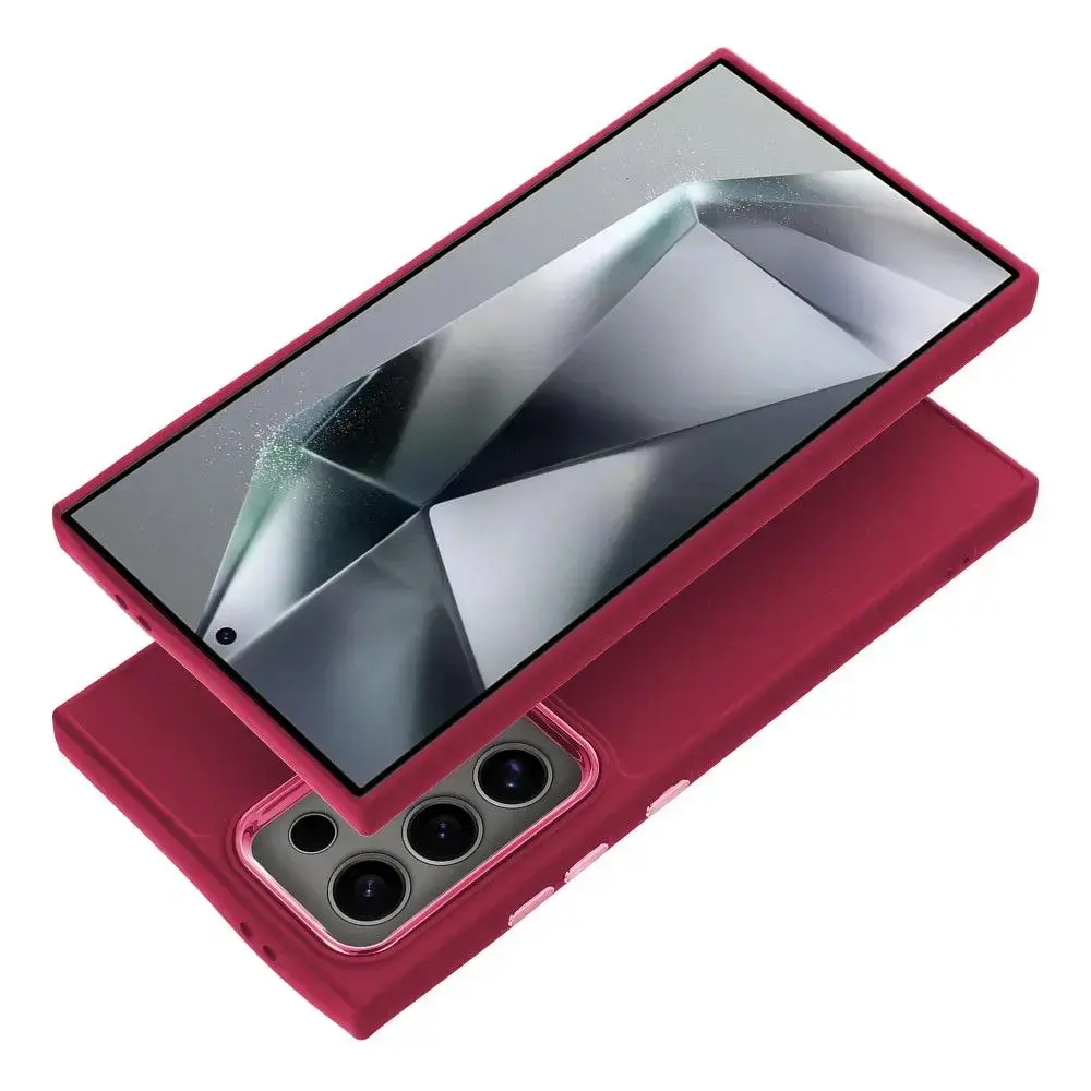 Frame phone case for Samsung Galaxy S26 FE (S741) | S25 FE (S731) pink