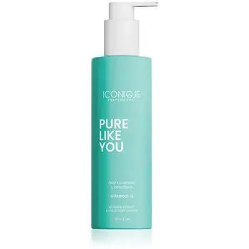 ICONIQUE Professional Pure Like You Shampoo - Hloubkově čistící šampon 250ml