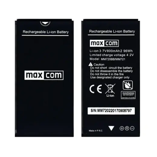 Original Battery for Maxcom MM720/MM721 - 800mAh (bulk)