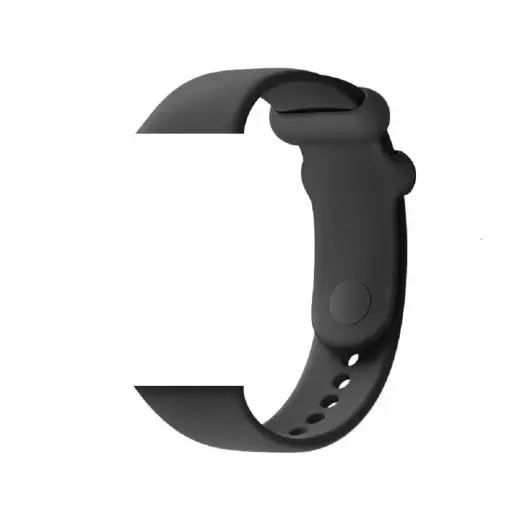 Devia Deluxe Sport nutikella rihm Xiaomi Mi Band 8 Pro / Redmi Watch 4 jaoks | silikoonist | must
