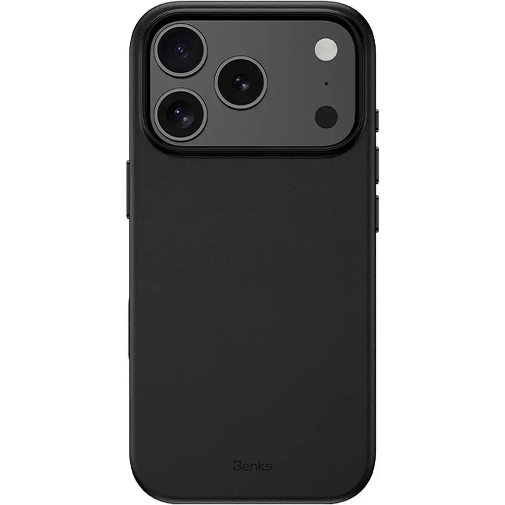 Benks Magnetic Vita Pro Silicone Case (C.K.QY.AP.BK.0073) for Iphone 18 Pro Max/ 17 Pro Max/ black (Camera Control Button)