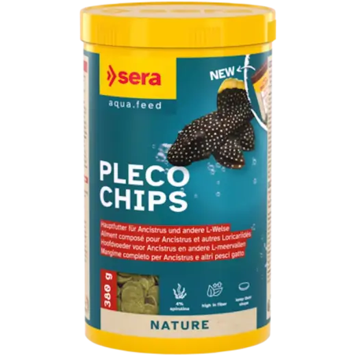 Barība zivīm - Sera Pleco Chips 1.000 ml (380g)
