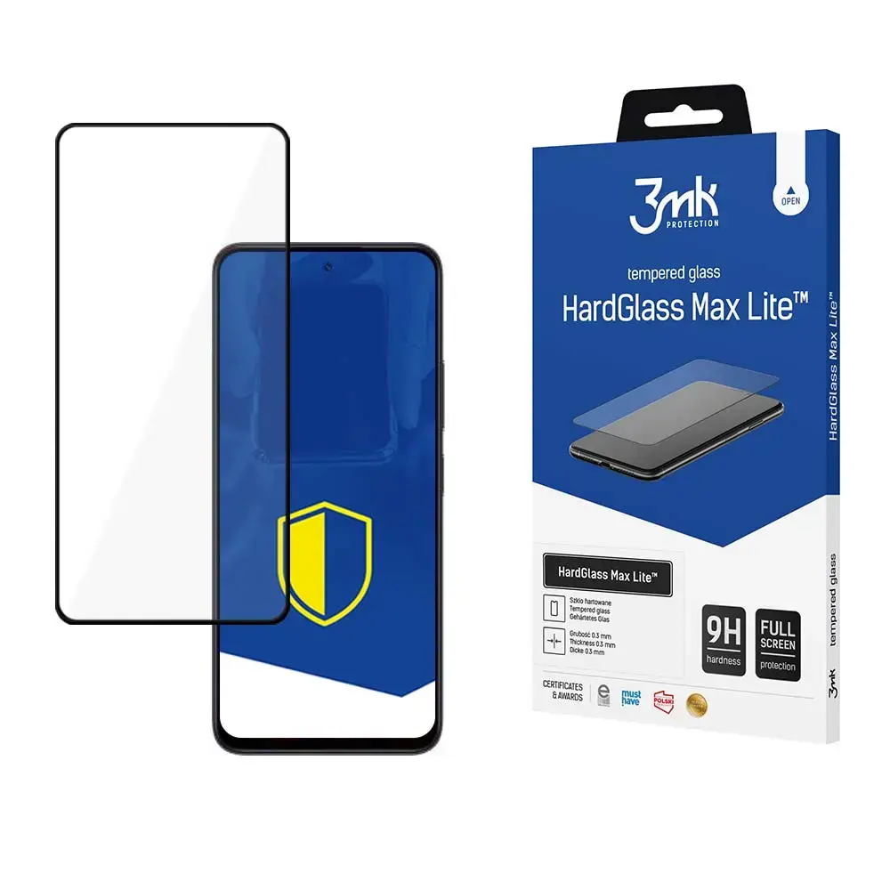 3mk HardGlass Max Lite grūdintas stiklas telefonui Poco M6 Pro 5G